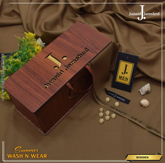 J. PREMIUM QUAILTY WASH N WEAR   (  WOODEN  )